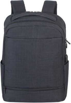 Рюкзак для ноутбука 17.3" Riva 8365 черный полиэстер (8365 BLACK)