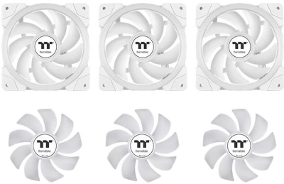 Система водяного охлаждения Thermaltake MAGFloe 360 Ultra Snow ARGB Soc-AM5/AM4/1200/1700/1851 белый 4-pin 30.6-32.5dB Al LCD 355W Ret (CL-W433-PL12SW-A)