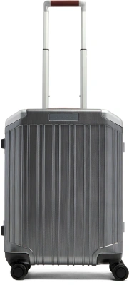 Чемодан Piquadro PQ-LM PQLM (BV7282PQLM/NCU) 40x55x20см 31л. 3.84кг. поликарбонат/натур.кожа темно-серый