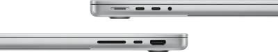 Ноутбук Apple MacBook Pro A3112 M4 10 core 16Gb SSD1Tb/10 core GPU 14.2" Liquid Retina XDR (3024x1964) macOS silver WiFi BT Cam (MW2X3LL/A)