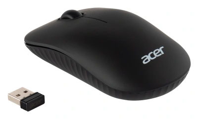 Мышь Acer OMR130 черный оптическая 1200dpi беспров. USB 3but (ZL.MCEEE.00F)