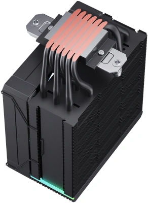 Устройство охлаждения(кулер) Bloody AC-12 ARGB Soc-AM5/AM4/1200/1700/1851 черный 4-pin 14-26dB Al+Cu 230W 582gr Ret (AC-12-ARGB230-BK)