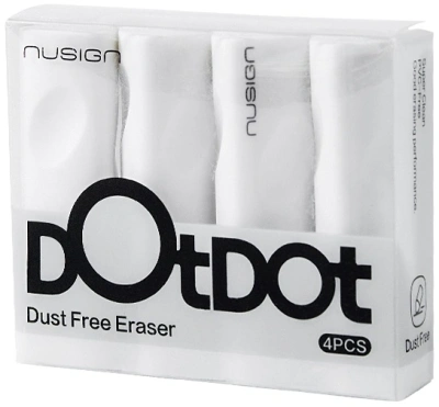 Ластик Deli Nusign NS748 белый