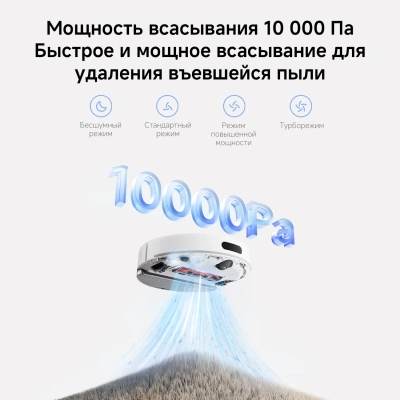 Пылесос-робот Xiaomi H40 140Вт белый (в компл.:1мешок)