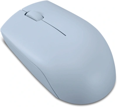Мышь Lenovo 300 Wireless Compact светло-голубой оптическая 1000dpi беспров. USB 2but (GY51L15679)