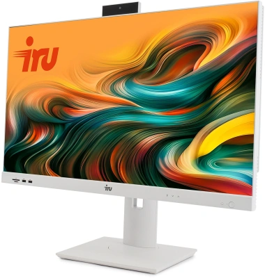 Моноблок IRU Strato 27IW 27" QHD i5 1235U (1.3) 16Gb SSD512Gb UHDG CR без ОС GbitEth WiFi BT 65W Cam белый 2560x1440 (RUS)