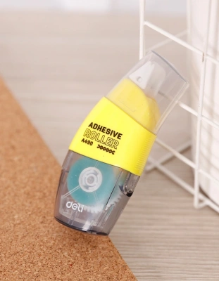 Клеющий роллер Deli EA49011 прозрачный блистер 6мм x 8м