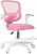 Кресло детское Бюрократ Burokids 3 розовый сетка/ткань крестов. пластик подст.для ног пластик белый