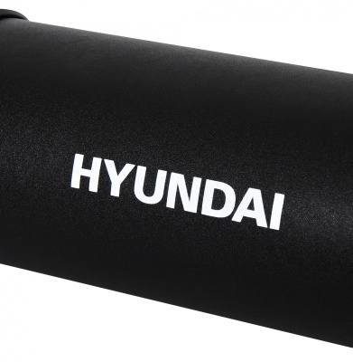 Колонка порт. Hyundai H-PAC220 черный/голубой 10W 1.0 BT/3.5Jack/USB
