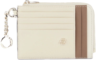 Чехол для кредитных карт Piquadro Circle PP5910W92R/BECU бежевый/кофейный натур.кожа