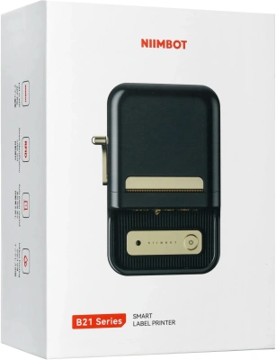 Термопринтер Niimbot B21S (1746727) 203dpi 60мм/с/USB/BT для печ.этик. черный