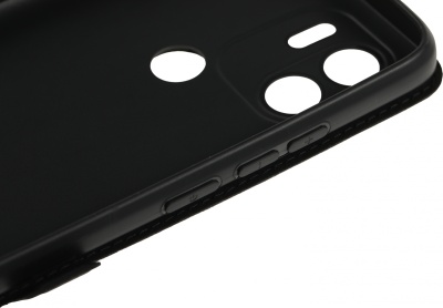 Чехол (флип-кейс) BoraSCO для Xiaomi Poco C51 Book Case черный (72199)