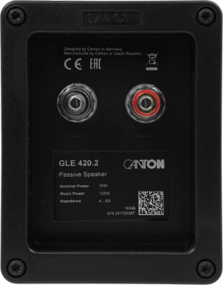 Фронтальные колонки Canton GLE 420.2 2.0 130Вт белый (в комплекте: 2 колонки)