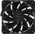 Вентилятор для корпуса ID-Cooling TF-12025-Pro 120х120x25 черный 4-pin 35.2дБ (TF-12025-PRO BLACK) Ret