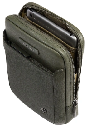 Сумка мужская Piquadro Modus CA3084MOS/VEVE оливковая натур.кожа