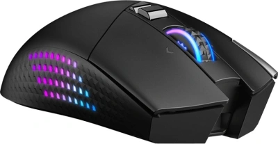 Мышь MSI VERSA PRO W черный оптическая 26000dpi беспров. BT/Radio USB 15but (S12-4301340-CLA)