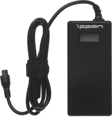 Блок питания Ippon D90U автоматический 90W 15V-19.5V 11-коннект. 4.5A 2.1A от бытовой электросети LСD индикатор
