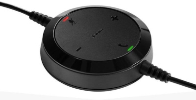 Наушники с микрофоном Jabra Evolve 20 MS Mono черный 1.2м накладные USB оголовье (4993-823-109)