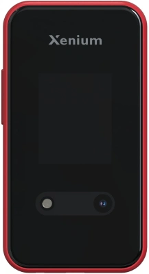 Мобильный телефон Xenium X680 красный раскладной 2Sim 2.8" 240x320 Nucleus 0.3Mpix GSM900/1800 MP3 FM microSD max32Gb