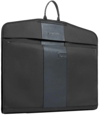 Сумка портплед Piquadro Brief2 PA7047BR2/N черная нейлон/натур.кожа