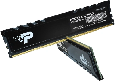 Память DDR5 2x16GB 4800MHz Patriot PSP532G4800KH1 Signature Premium RTL PC5-38400 CL40 DIMM UDIMM 288-pin 1.1В kit single rank с радиатором Ret