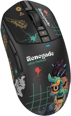Мышь A4Tech Bloody R72 Ultra Duo Renegade черный оптическая 20000dpi беспров. USB/USB-C 7but