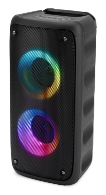 Минисистема Hyundai H-MC1230 черный 18Вт FM USB BT micro SD