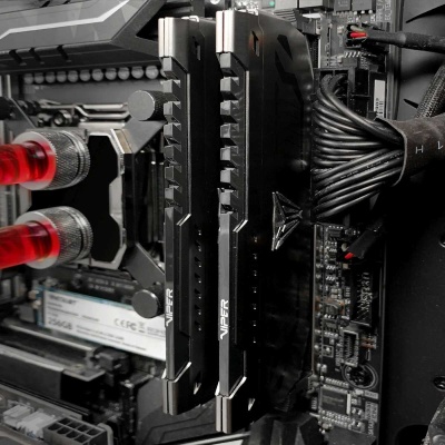 Память DDR4 2x32GB 3600MHz Patriot PVS464G360C8K Viper Steel RTL Gaming PC4-28800 CL18 DIMM UDIMM 288-pin 1.35В dual rank с радиатором Ret
