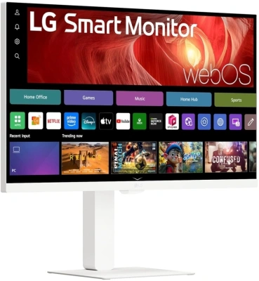 Монитор LG 31.5" 32U850SA-W белый IPS LED 16:9 HDMI M/M Cam матовая HAS 1000:1 400cd 178гр/178гр 3840x2160 60Hz 4K USB 7.7кг