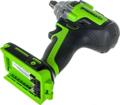 Гайковерт Greenworks 3802907 аккум. патрон:квад.1/2"