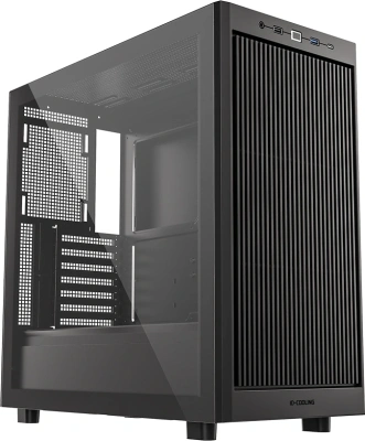 Корпус ID-Cooling Ware 510 черный без БП ATX 7x120mm 4x140mm 1xUSB2.0 1xUSB3.0 audio bott PSU