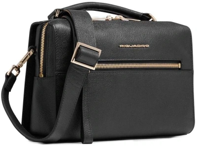 Сумка женская Piquadro Patricia BD6954W140/N черная натур.кожа