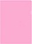 Папка-уголок Бюрократ Pastel -EPAST/PINK A4 пластик 0.18мм розовый