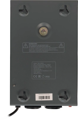 Стабилизатор напряжения Powercom WM-2000VA 1600Вт 2000ВА графитовый