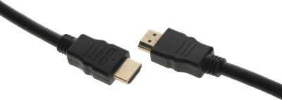 Кабель аудио-видео Buro HDMI 2.0 HDMI (m)/HDMI (m) 1м. позолоч.конт. черный (BHP HDMI 2.0-1)
