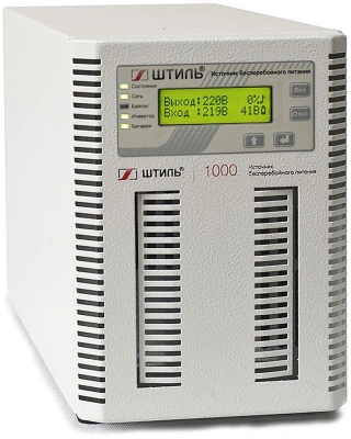 Источник бесперебойного питания Штиль ST1101L 900Вт 1000ВА серый