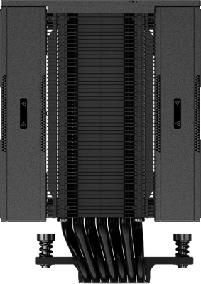 Устройство охлаждения(кулер) PcCooler RZ700D нет подсветки Soc-AM5/AM4/1151/1200/2066/1700 черный 4-pin 15-35.9dB Al+Cu 270W Ret (RZ700D-BKNWYX-GL)
