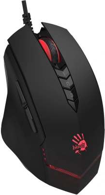 Мышь A4Tech Bloody V8 черный оптическая 3200dpi USB 8but