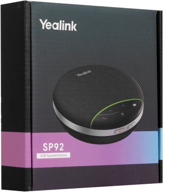 Спикерфон Yealink SP92 with Dongle черный