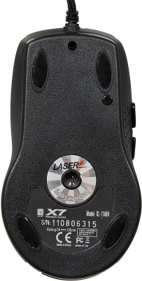 Мышь A4Tech XL-750BH рисунок лазерная 3600dpi USB 6but