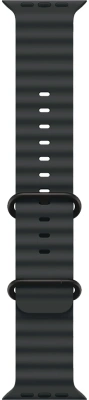 Смарт-часы Apple Watch Ultra 3 2025 A3281 49мм OLED корп.черный титан Ocean band рем.черный разм.брасл.:130-210мм (MF0J4LW/A)