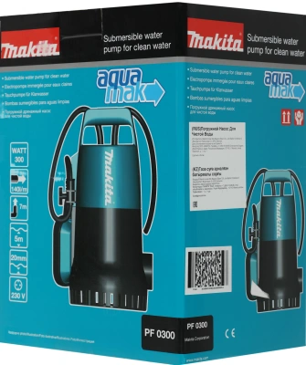 Насос дренажный Makita PF0300 300Вт 8400л/час центробежный