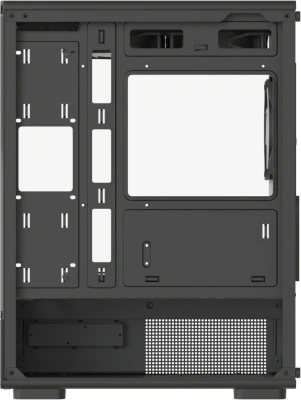 Корпус Formula Crystal Z1CM v2 черный без БП mATX 1xUSB2.0 1xUSB3.0 audio bott PSU