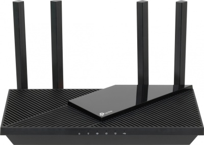 Роутер беспроводной TP-Link Archer AX55 AX3000 10/100/1000BASE-TX/4G ready черный