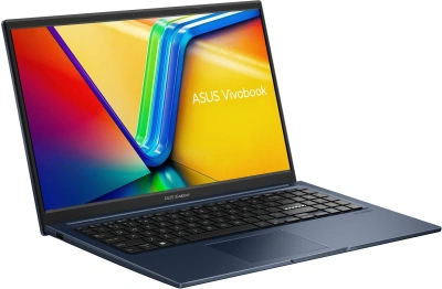 Ноутбук Asus Vivobook 15 F1504VA-BQ250 Core 5 120U 8Gb SSD512Gb Intel Graphics 15.6" WVA FHD (1920x1080) Windows 11 Home blue WiFi BT Cam (90NB13Y1-M01FT0)