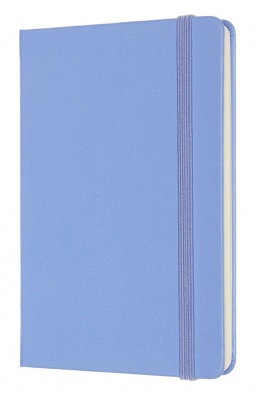 Блокнот Moleskine CLASSIC QP012B42 Pocket 90x140мм 192стр. нелинованный твердая обложка голубая гортензия