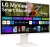 Монитор LG 31.5" MyView 32SR85U-W белый IPS LED 16:9 HDMI M/M Cam матовая HAS 400cd 178гр/178гр 3840x2160 60Hz 4K USB 7.7кг