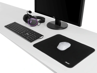 Мышь Acer OMR310 светло-серый оптическая 1600dpi беспров. BT/Radio USB 7but (ZL.MCECC.033)