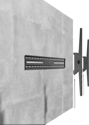 Кронштейн для телевизора Ultramounts UM850T черный 43"-100" макс.75кг настенный наклон
