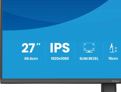 Монитор Iiyama 27" ProLite XB2793HSU-B1 черный IPS LED 1ms 16:9 HDMI M/M матовая HAS Piv 350cd 178гр/178гр 1920x1080 120Hz DP FHD USB 6кг